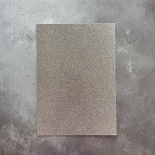 Paper Favourites Glitter Cardstock - Antique Silver (5 ark)