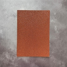 Paper Favourites Glitter Cardstock - Dark Copper (5 ark)