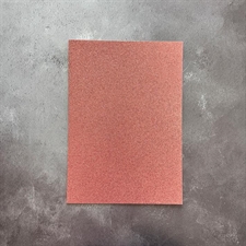Paper Favourites Glitter Cardstock - Dark Rose (5 ark)