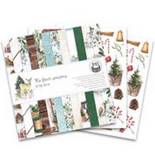 P13 (Piatek) Scrapbooking Paper Pack 12x12" - The Four Seasons / Winter