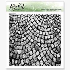 Picket Fence Studios Clear Stamp - Cobblestone Path