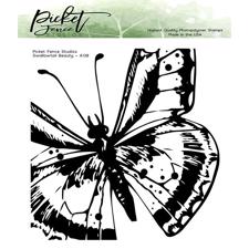 Picket Fence Studios Clear Stamp - Swallowtail Beauty