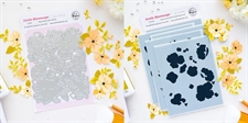 PinkFresh Studios DIE & Stencil Bundle - Gentle Bloomscape