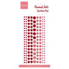 Marianne Design Enamel Dots - Two Shades Red