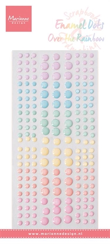 Marianne Design Enamel Dots - Over the Rainbow