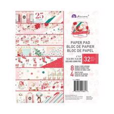 Prima Paper Pad 6x6" - Candy Cane Lane
