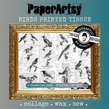 PaperArtsy Printed Tissue - Birds