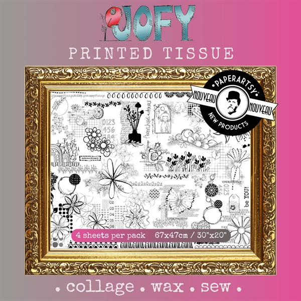PaperArtsy Printed Tissue - JoFY