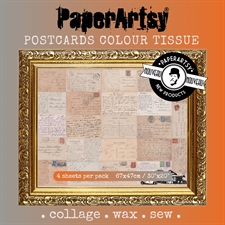 PaperArtsy Printed Tissue - Postcards