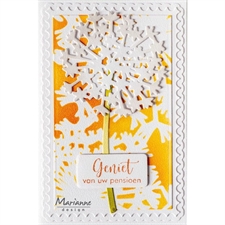 Marianne Design STENCIL - Tiny\'s Blowball (A5)