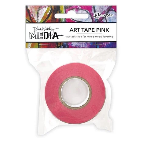 Dina Wakley Media Art Tape Pink