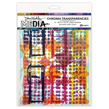 Dina Wakley Media - Chroma Transparencies / Grunge Specimens