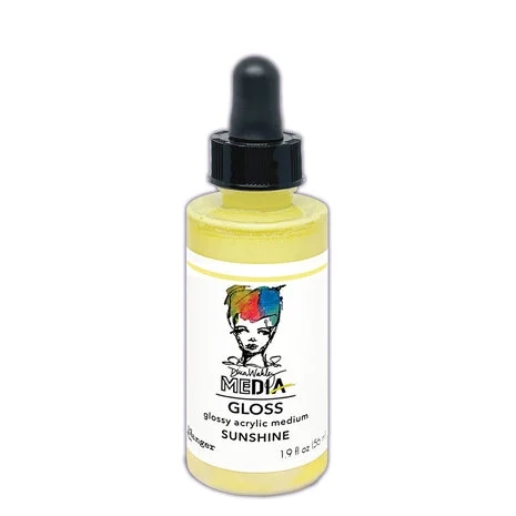 Dina Wakley Media Gloss - Sunshine