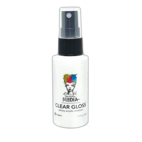 Dina Wakley Media Gloss Spray - Clear