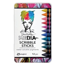 Dina Wakley Media - Scribble Sticks Set #5 (12 stk.)