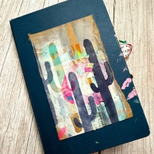 Dina Wakley Stencil - Cactus Masks