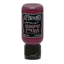 Dylusion SHIMMER Paint - Cranberry Juice