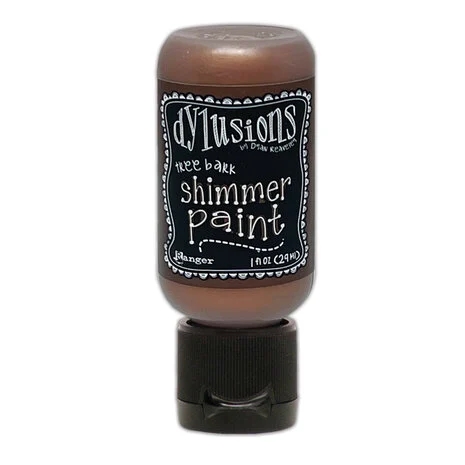 Dylusion SHIMMER Paint - Tree Bark