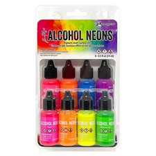 Alcohol Ink Kit NEON (8x0.5 fl oz)