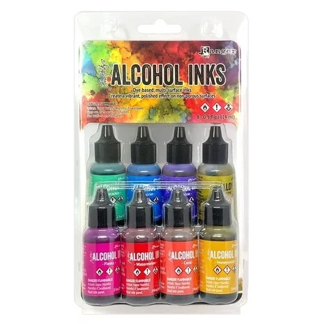 Alcohol Ink  Kit Spectrum - Retro (8x0.5 fl oz)