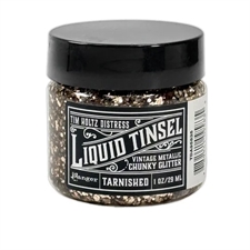 Tim Holtz Distress Liquid Tinsel - Chunky / Tarnished