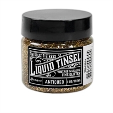 Tim Holtz Distress Liquid Tinsel - Fine / Antiqued