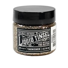 Tim Holtz Distress Liquid Tinsel - Fine / Tarnished