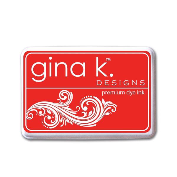 Gina K Dye Ink Pad - Red Hot