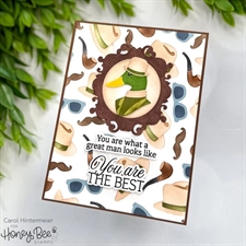 Honey Bee Stamps / Honey Cuts - Lovely Layers: Gallery Wall, Gentlemen Add-On