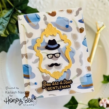 Honey Bee Stamps / Honey Cuts - Lovely Layers: Gallery Wall, Gentlemen Add-On