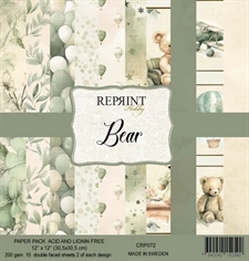 RePrint Scrapbooking Paper pack 12x12" - Bear