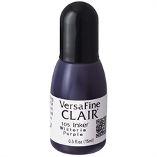 Versafine Clair Re-Inker - Wisteria Purple (flaske)