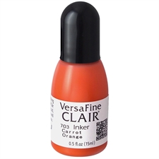 Versafine Clair Re-Inker - Carrot Orange (flaske)