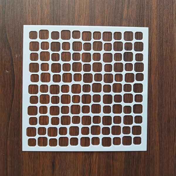 Gittes Eget Design Stencil 6x6" - Soft Squares