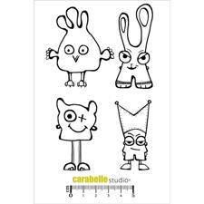 Carabelle Studio Cling Stamp Large - Les mini OUF 1