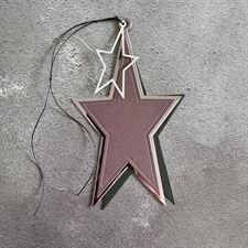 Simple and Basic Die - Oblong Stars w. tag #1