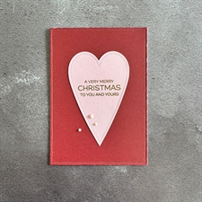 Simple and Basic Die - Oblong Hearts w. tag