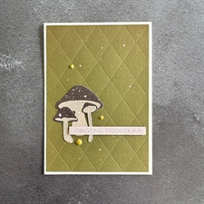 Simple and Basic Die - Mushrooms