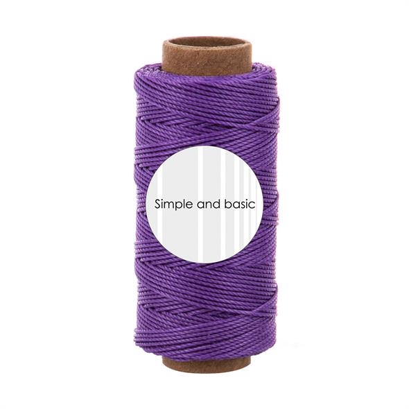 Simple and Basic Polyester Thread - Bright Purple