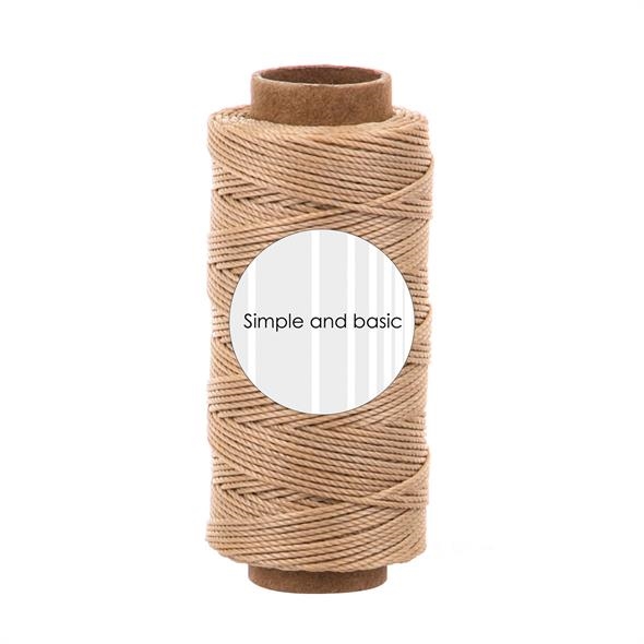 Simple and Basic Polyester Thread - Sand