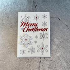 Simple and Basic Clear Stamp - Snowflake Background