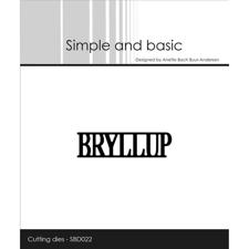 Simple and Basic Die - Bryllup