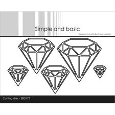 Simple and Basic Die - Diamonds