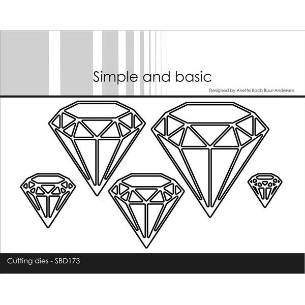 Simple and Basic Die - Diamonds