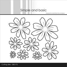 Simple and Basic Die - Flowers