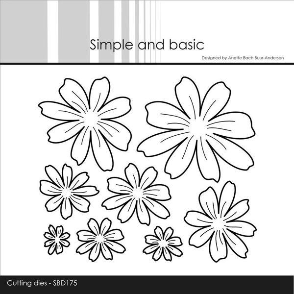 Simple and Basic Die - Flowers