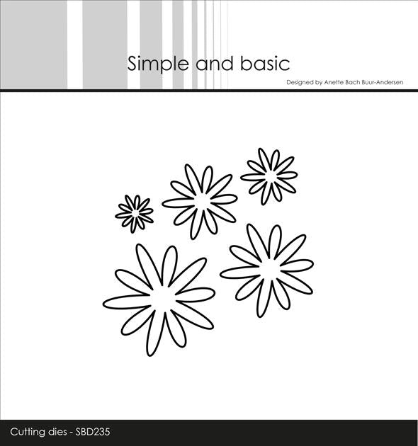 Simple and Basic Die - Fantasy Flower #1