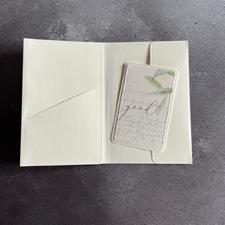 Simple and Basic Die - Giftcard, Envelope and Card