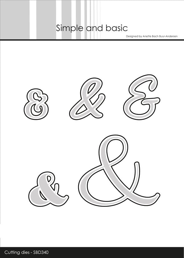 Simple and Basic Die - Ampersand Outline for SBC161