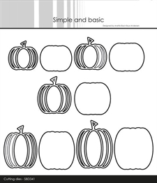 Simple and Basic Die - Pumpkins
